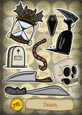 Death #1 | Sticker Sheet